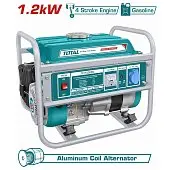 Бензиновый генератор TOTAL TP1150026