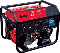 Бензиновый генератор FUBAG BS 5500 A ES с электростартером и коннектором автоматики